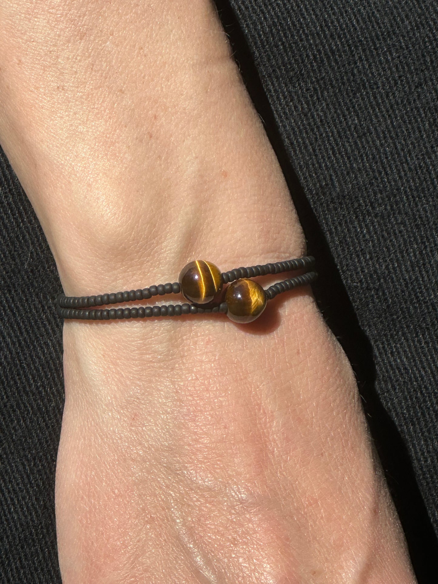 Tiger's Eye Gemstone Bracelet