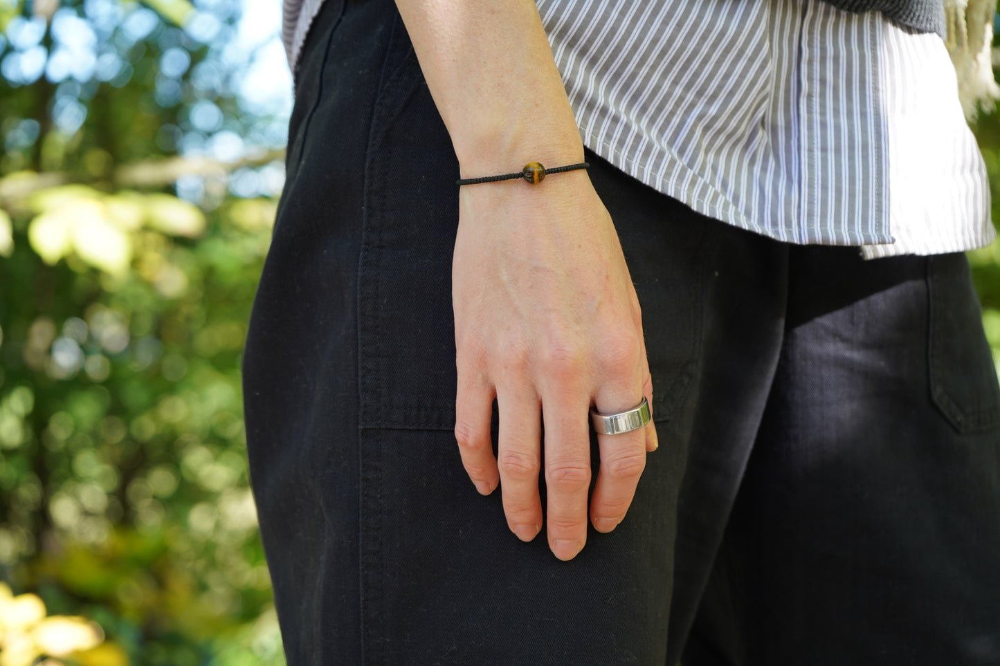 Tiger's Eye Gemstone Bracelet