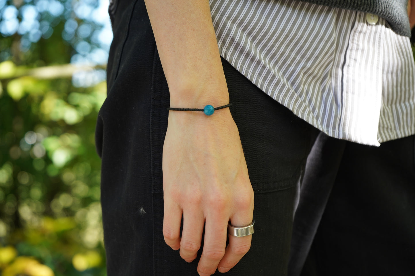 Apatite Gemstone Bracelet
