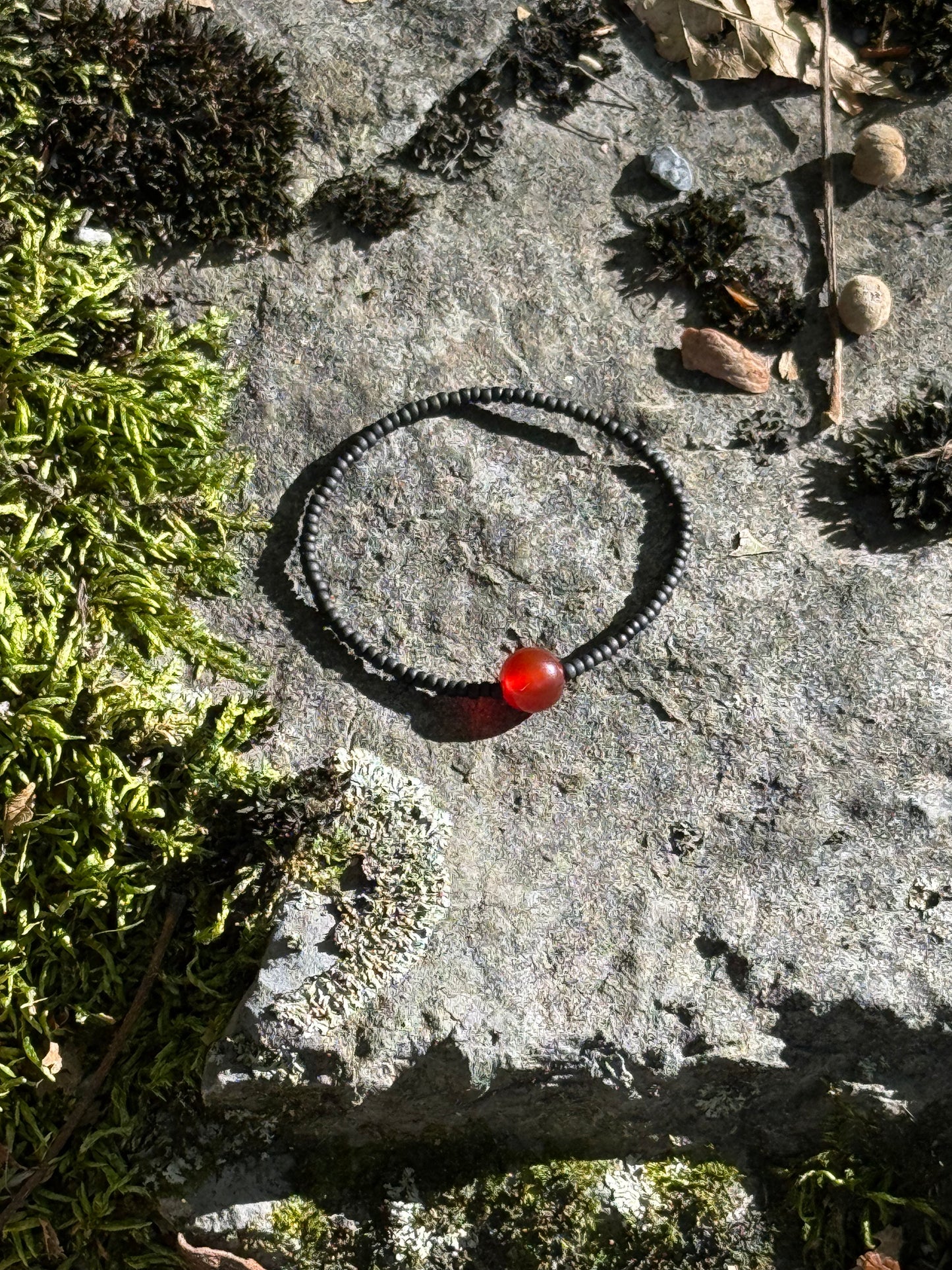 Carnelian Gemstone Bracelet