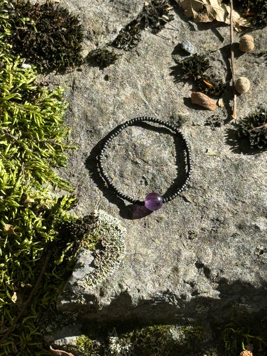 Amethyst Gemstone Bracelet