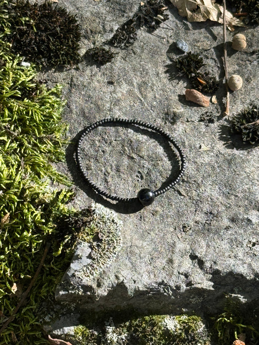 Black Tourmaline Gemstone Bracelet