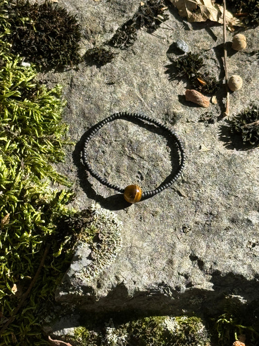 Tiger's Eye Gemstone Bracelet